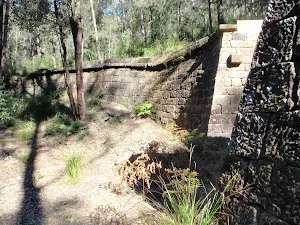 Curved Wall at Clare's Bridge