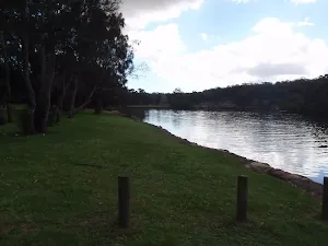 following the waters edge