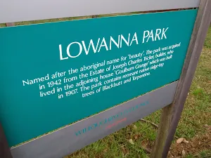 Lowanna Park Sign