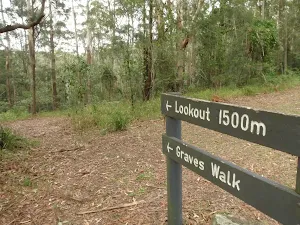 Bottom end of Graves Walk