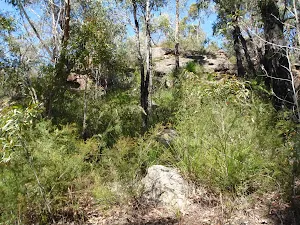 Rock formation above The Oaks Fire Trail