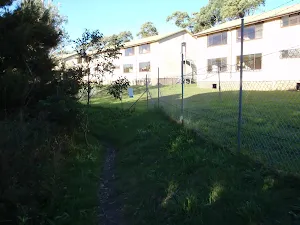 Track around fence