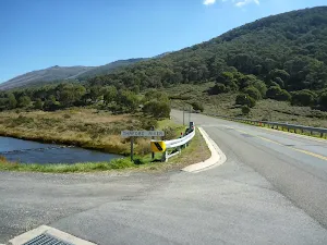 Crossing the Thredbo River