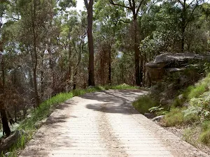 Service trail concrete