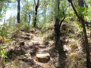 Rocky section of track