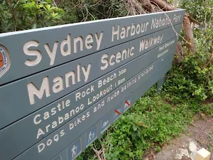 Sign along the Manly Scenic Walkway