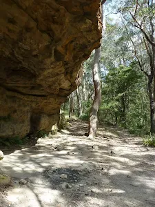 Camping cave at Chinamans Gully