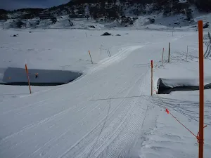 Bridge over Perisher Creek near the Interceptor chairlift