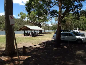Picnic areas along the river