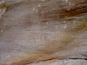 Red hands in Red Hands Cave