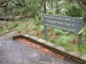 Sign post at West Head Lookout
