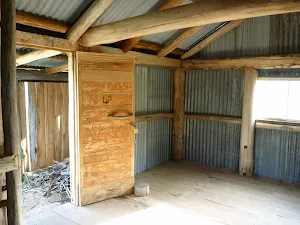 Inside Paton's Hut