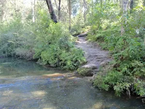 crossing Joe Crafts creek