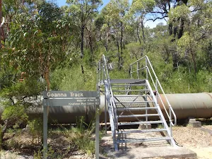 the start of the Goanna track
