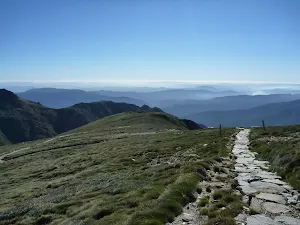 Looking west from the side of Carruthers Peak