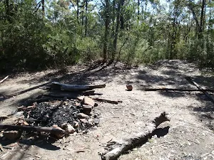 Fire place along the St Helena ridge