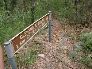 Sign into tributary of GLenbrook Creek read top of sign