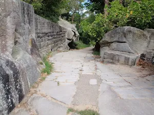 Looking down the old Cobblestone Road