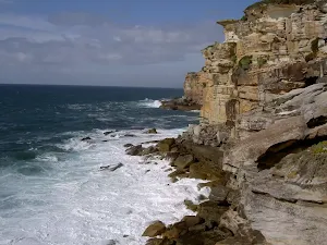 Cliffs right of Providential Point
