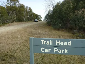 Trail Head sign on Tooma Rd