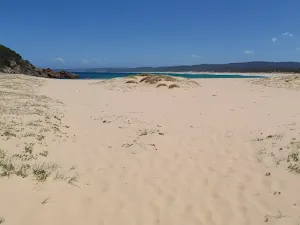Wallagoot Lake from Wallagoot Beach