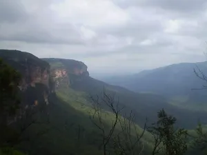 View over Jamison Valley