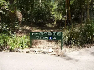 Symbolised sign at Carnley Avenue in Blackbutt Reserve