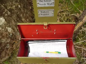 Glaston Gorge walkers Register
