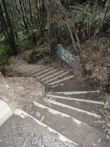 Track leading down to Pool of Siloam