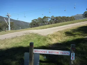 Meadnow Nature Track sign