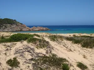 Wallagoot Beach northern headland