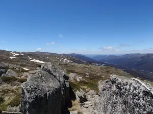 Looking down the Thredbo Valley