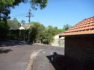 Intersection with Crescent St