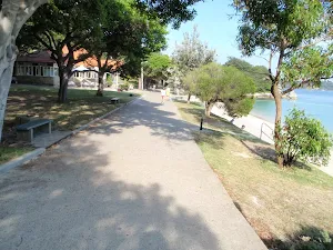 Track behind Shark Bay Beach