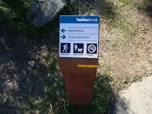 Sign along the track