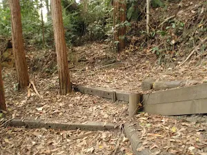 Sharp bend in track 