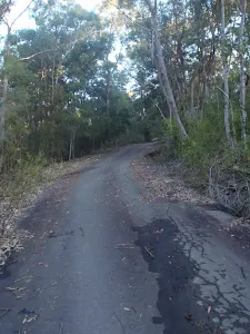 long hill up to Mt Kuring Gai
