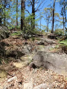 Rocky section just below lookout