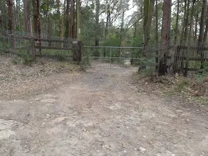 Private gate on Toomeys Rd Trail