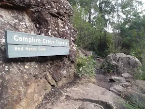 Campfire Creek sign