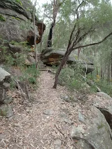 Track away from overhang