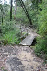 small bridged creek