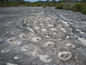 Aboriginal Engraving Rock Platform