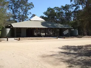 Hobart Beach camping area shelter
