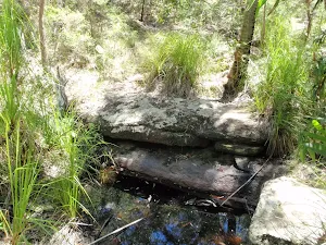 Small rocky creek crossing