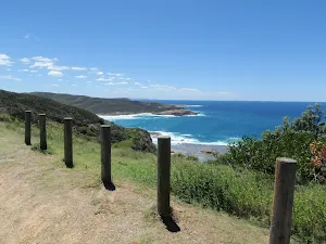 View from the end of Wybung Head Rd