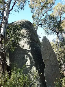 Passing split rock