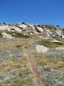 Trig station ontop of Mt Stilwell