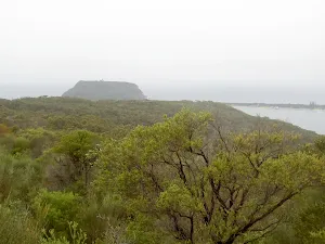 Barrenjoey Headland from Aboriginal engravings site