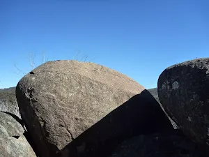 Granite outcrop with view